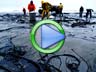 Oil spill cleanup video